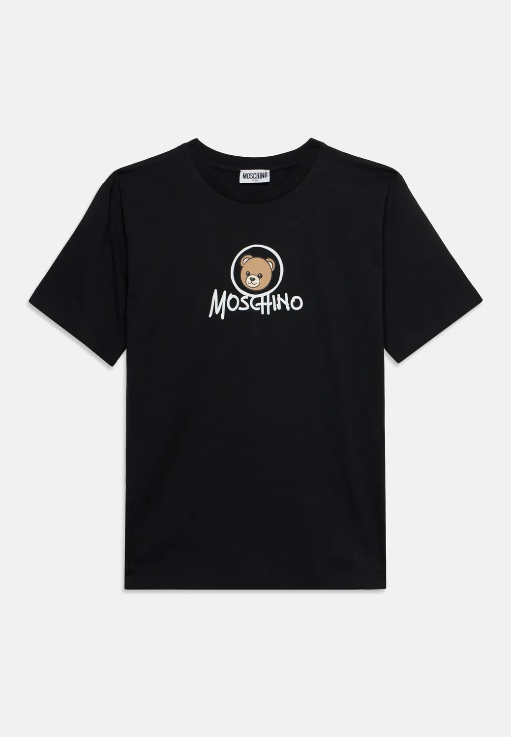 Макси-Футболка унисекс с принтом Moschino, Black