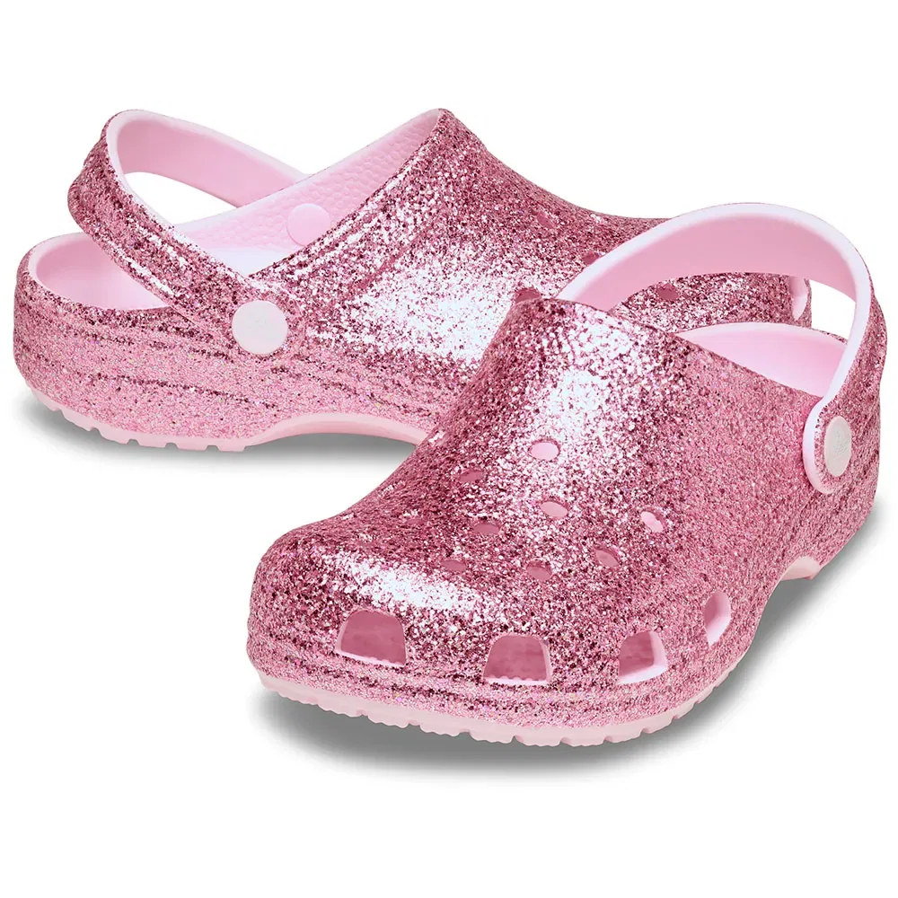 Комбинезон Crocs Classic Chunky Glitter, розовый — фото 3