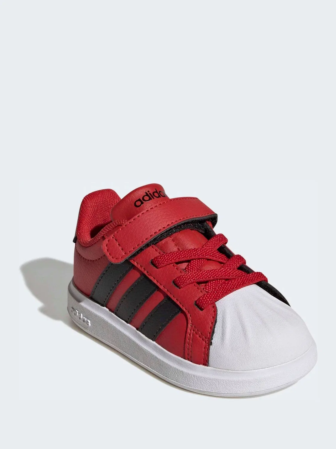 Кроссовки с эластичными шнурками Red Street Talk adidas, Красный — фото 3