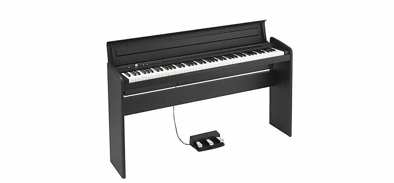

Korg LP-180 88-клавишное цифровое пианино - черное LP-180 88-Key Digital Piano