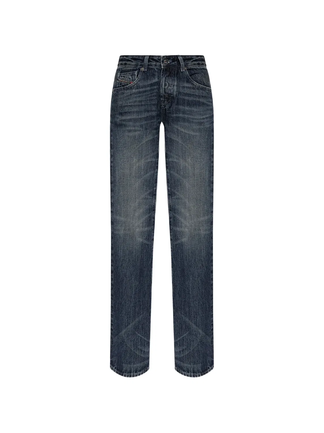 Джинсы D-Heel-Fsj1 с эффектом потертости Diesel, синий