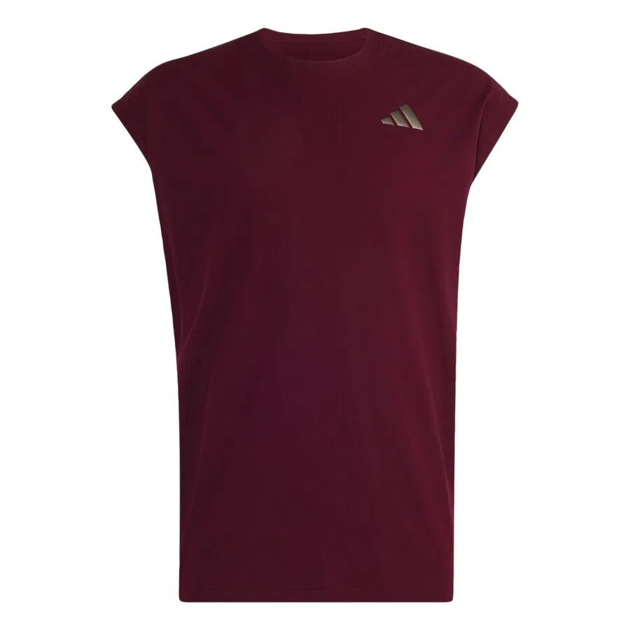 Спортивная футболка ADIDAS PERFORMANCE, цвет бордовый