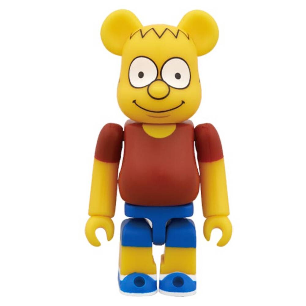 

Фигурка виниловая Bearbrick The Simpsons Bart 100%, желтый