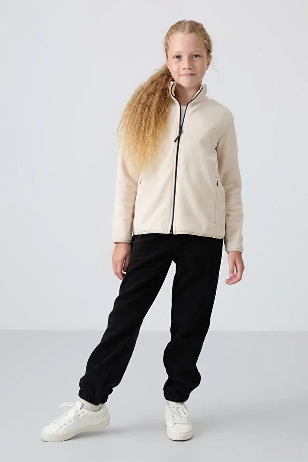 Детские свитшот для девочек хлопковый Tommy Life, Beige