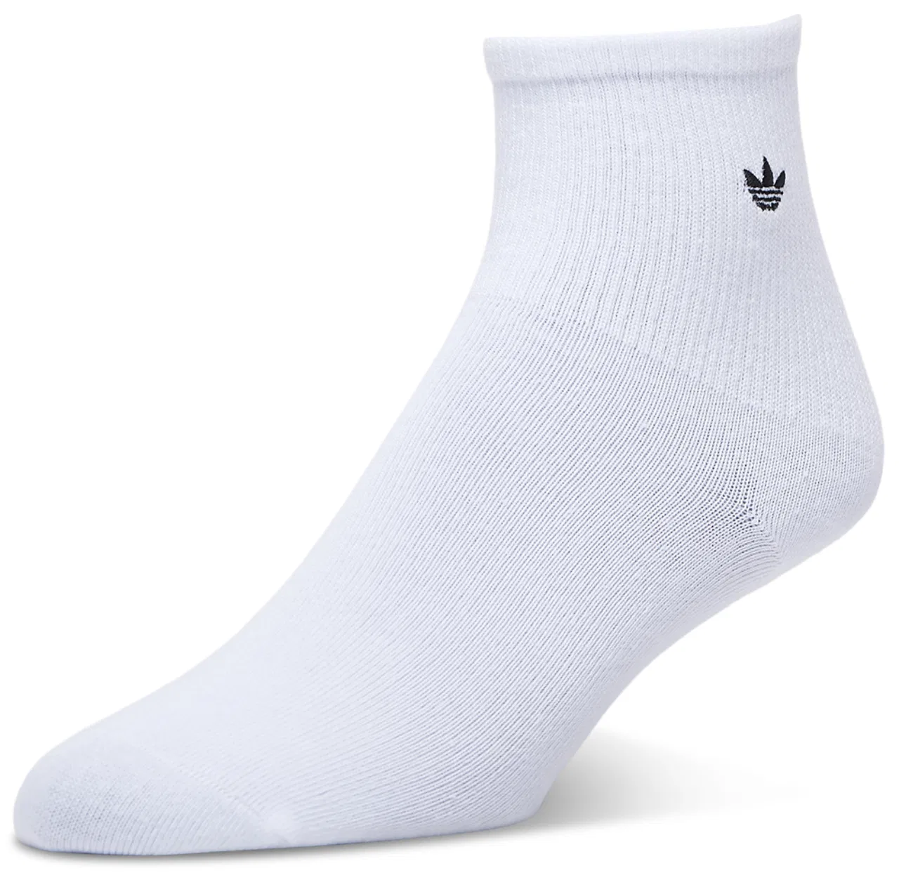 Женские носки с принтом, комплект из 3 пар, adidas, White Blue — фото 3