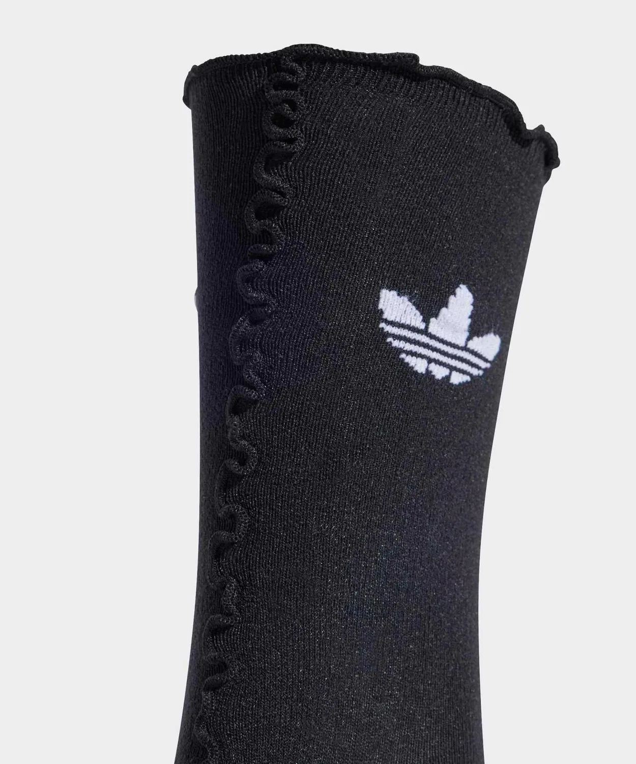 Носки с рюшами, 2 пары Adidas Originals, White/Black — фото 4