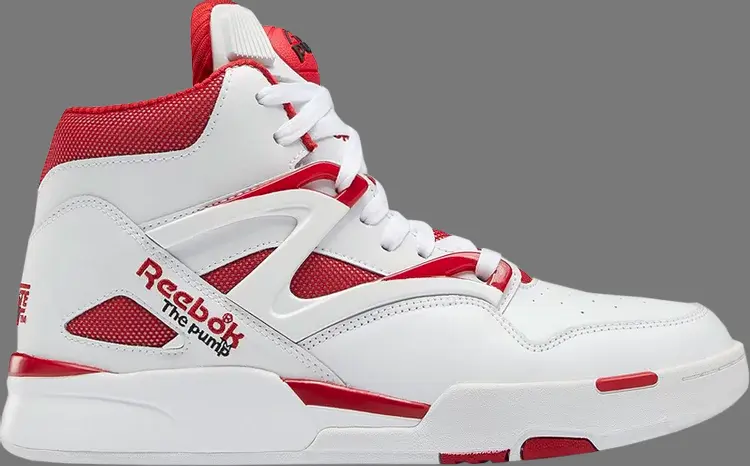 

Кроссовки pump omni zone 2 'white red' Reebok, белый