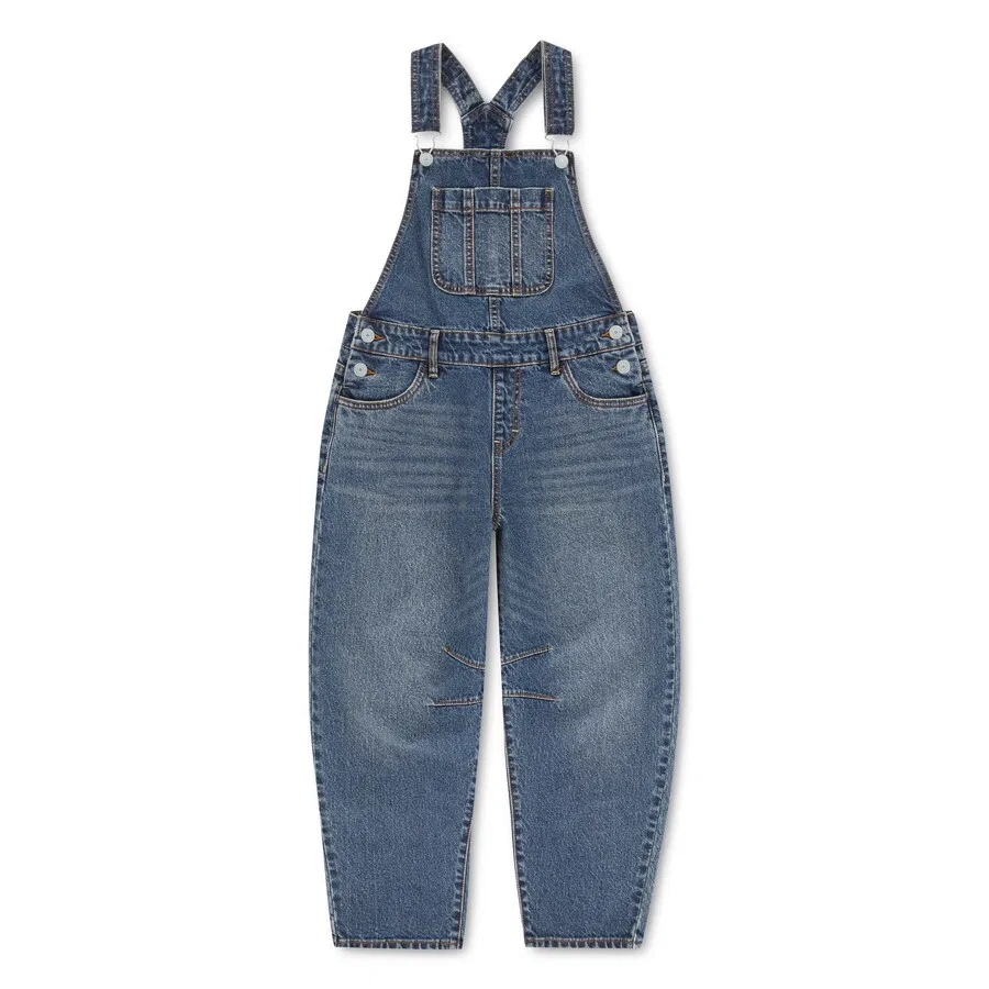 Детский комбинезон Levi's Kids стандартного размера, синие джинсовые