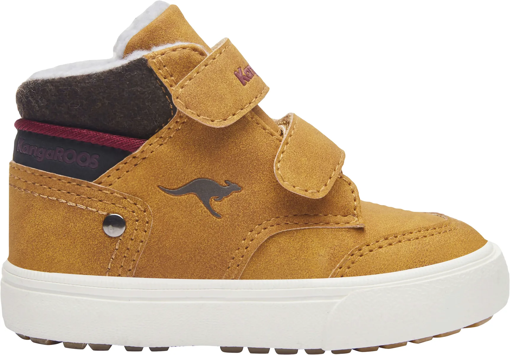 Кроссовки KangaROOS "KaVu Primo V", на застежке-липучке, цвет Wheat — фото 2