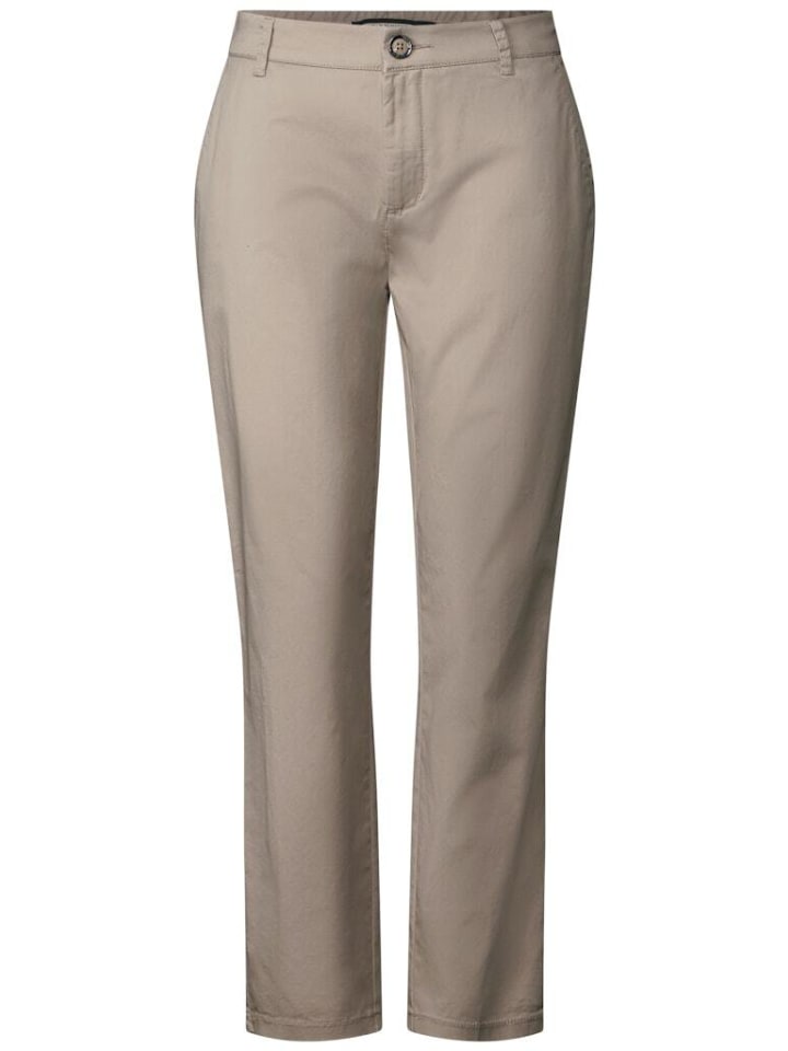 

Тканевые брюки Street One, цвет buff grey