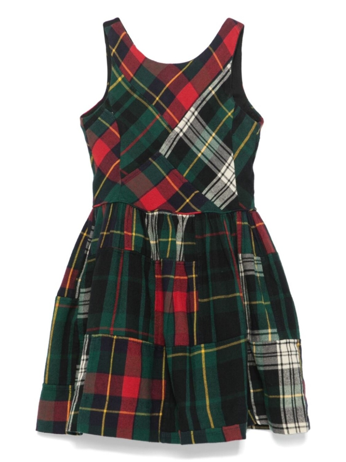 

Платье в клетку тартан от POLO RALPH LAUREN KIDS, зеленый