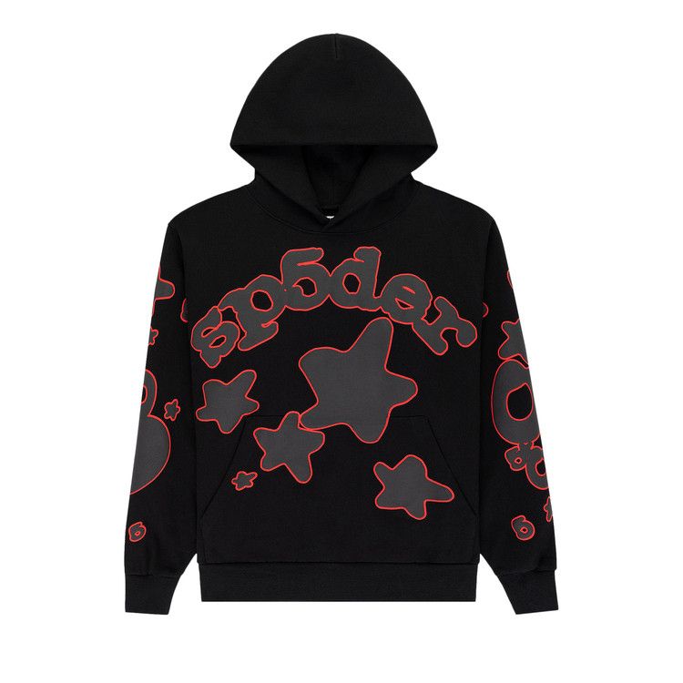 

Худи Sp5der Beluga Outline Hoodie, Black