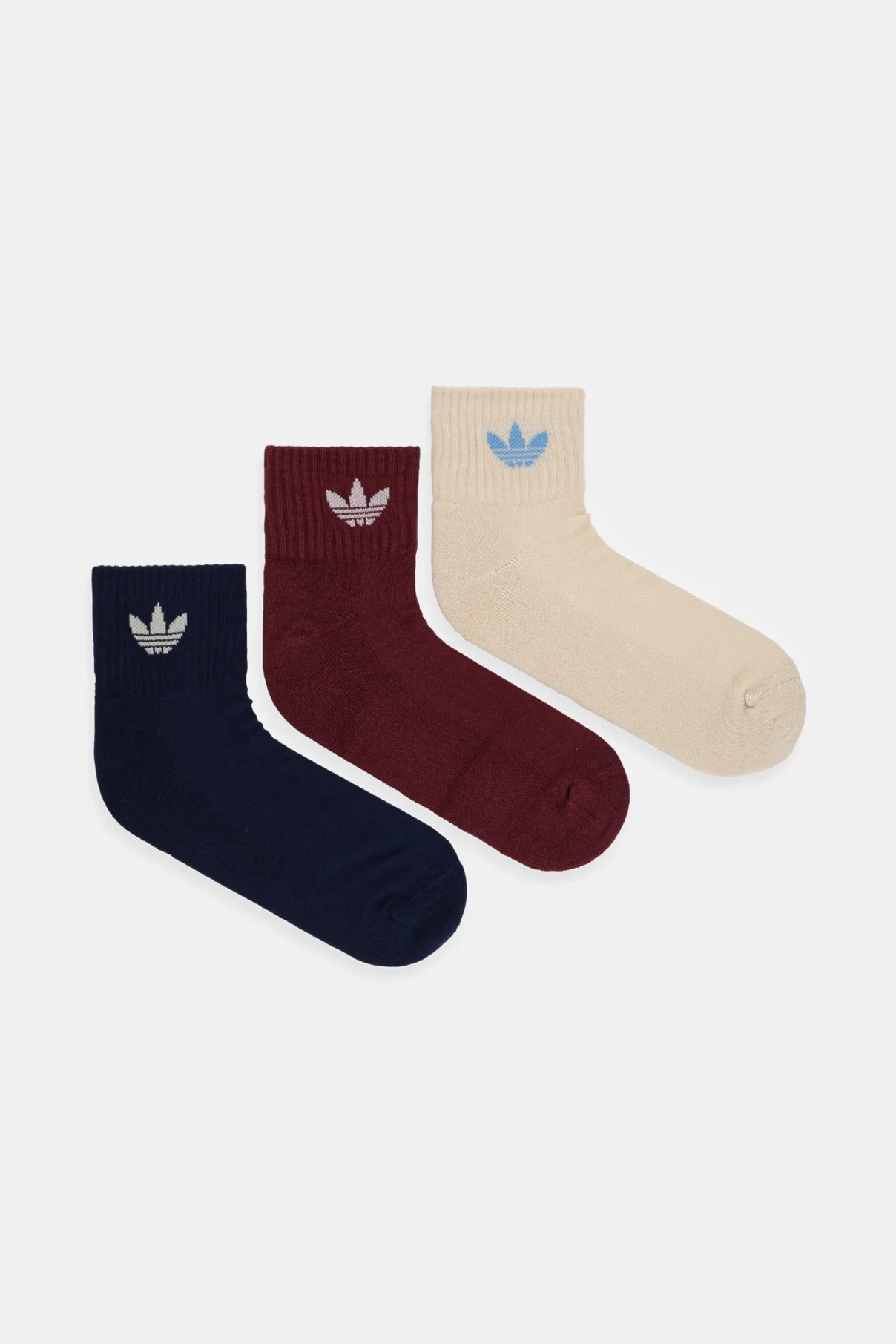 

3 упаковки носков adidas Originals, гранатовый