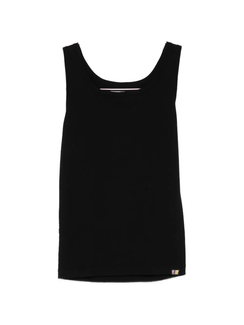 

Топ-майка с круглым вырезом Nº453 Claudia Extreme Cashmere, черный