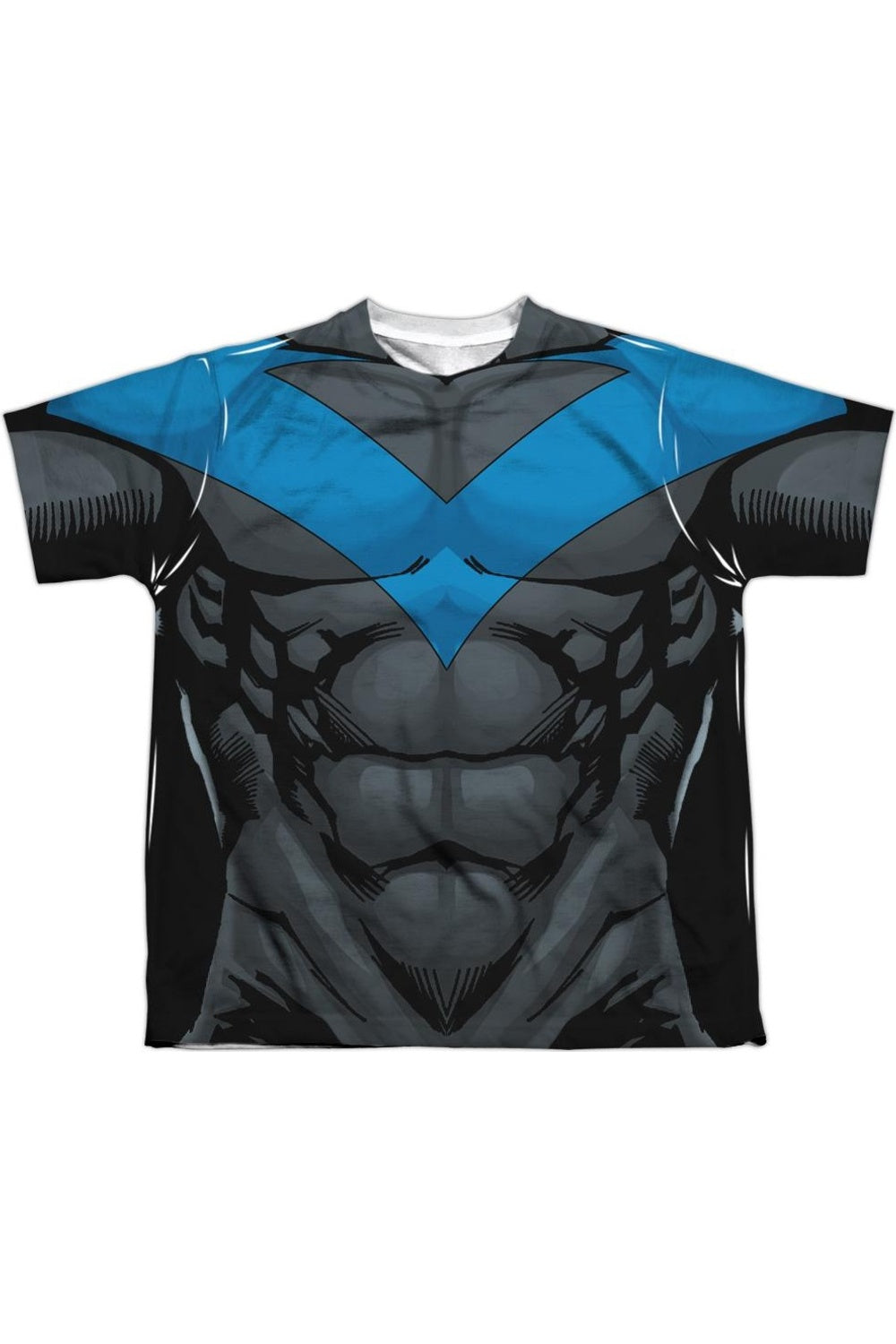 

Футболка с коротким рукавом для подростков Batman Nightwing синего цвета Gildan
