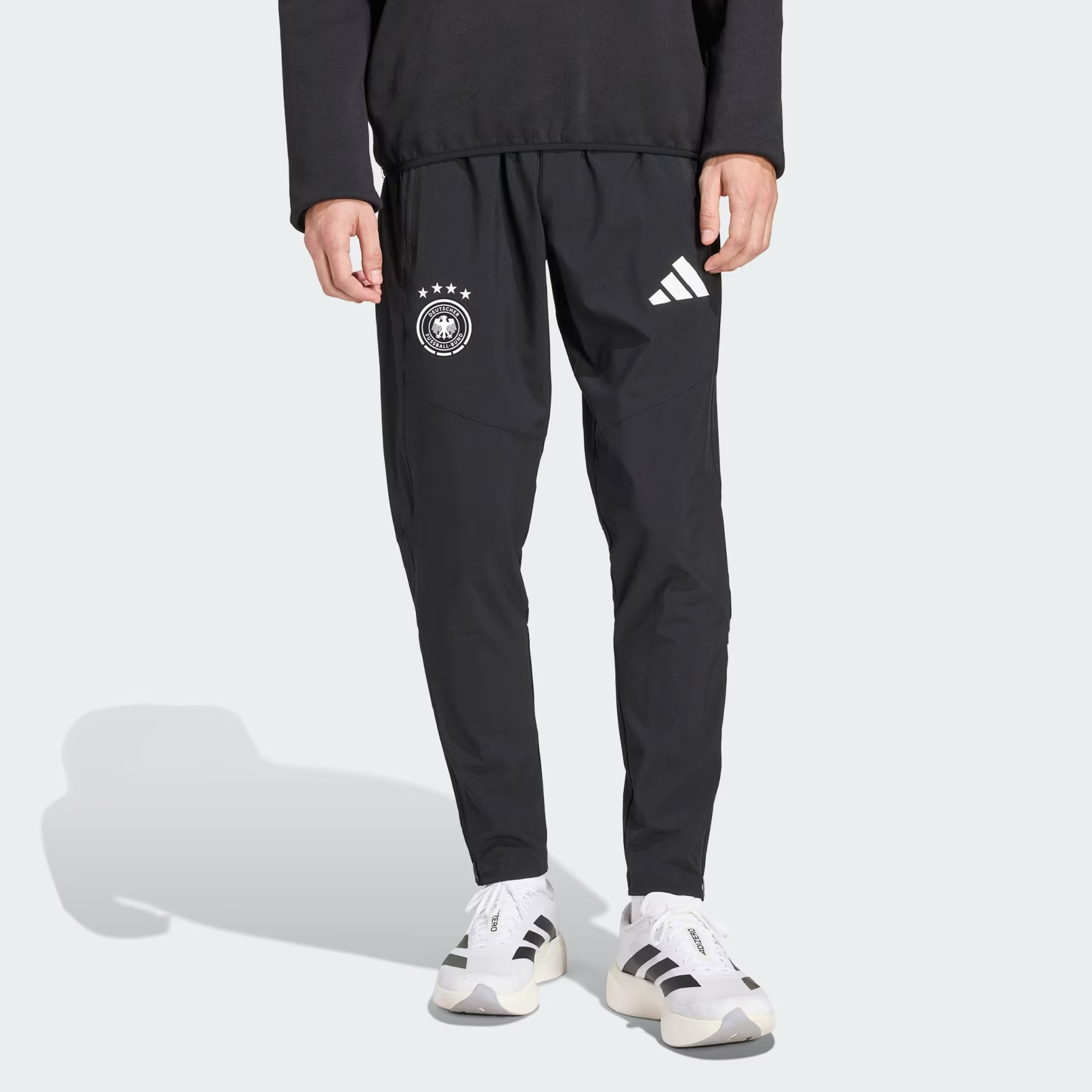 Мужские футбольные шорты Adidas, черный — фото 4
