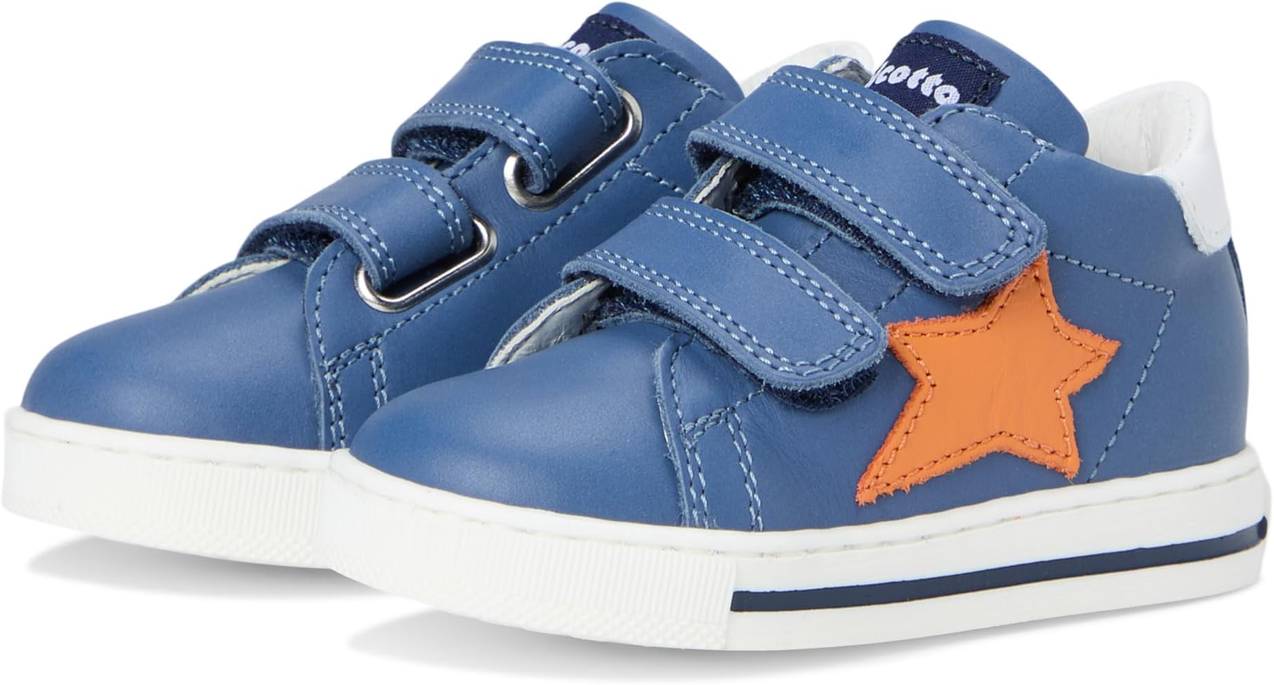 

Кроссовки Naturino Falcotto Sasha VL, цвет Azure/Orange/White