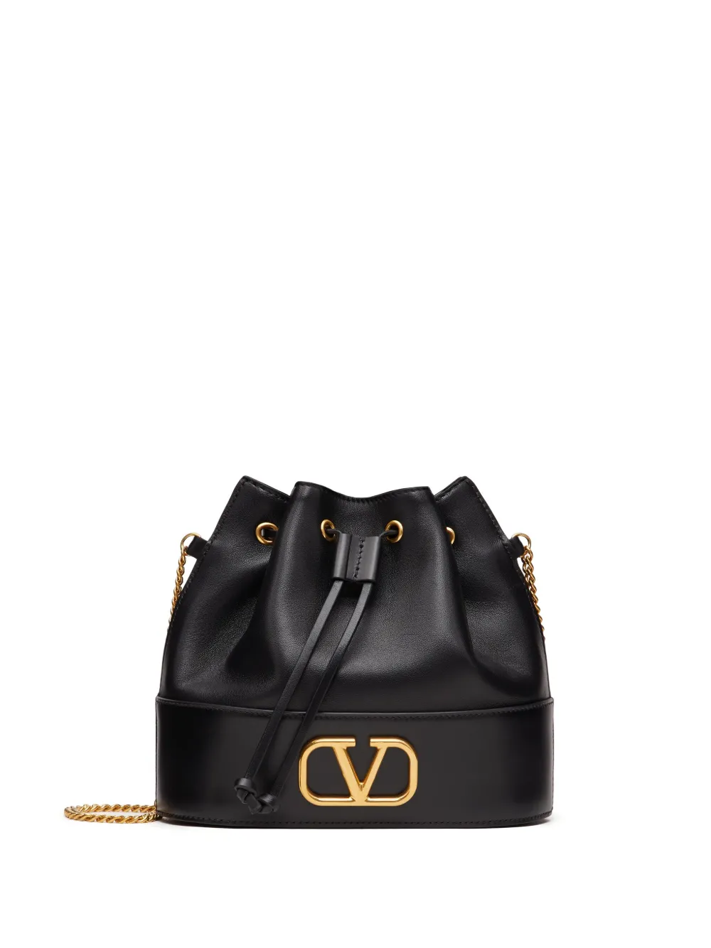 

Сумка-ведро размера мини с логотипом VLogo Signature VALENTINO GARAVANI, черный