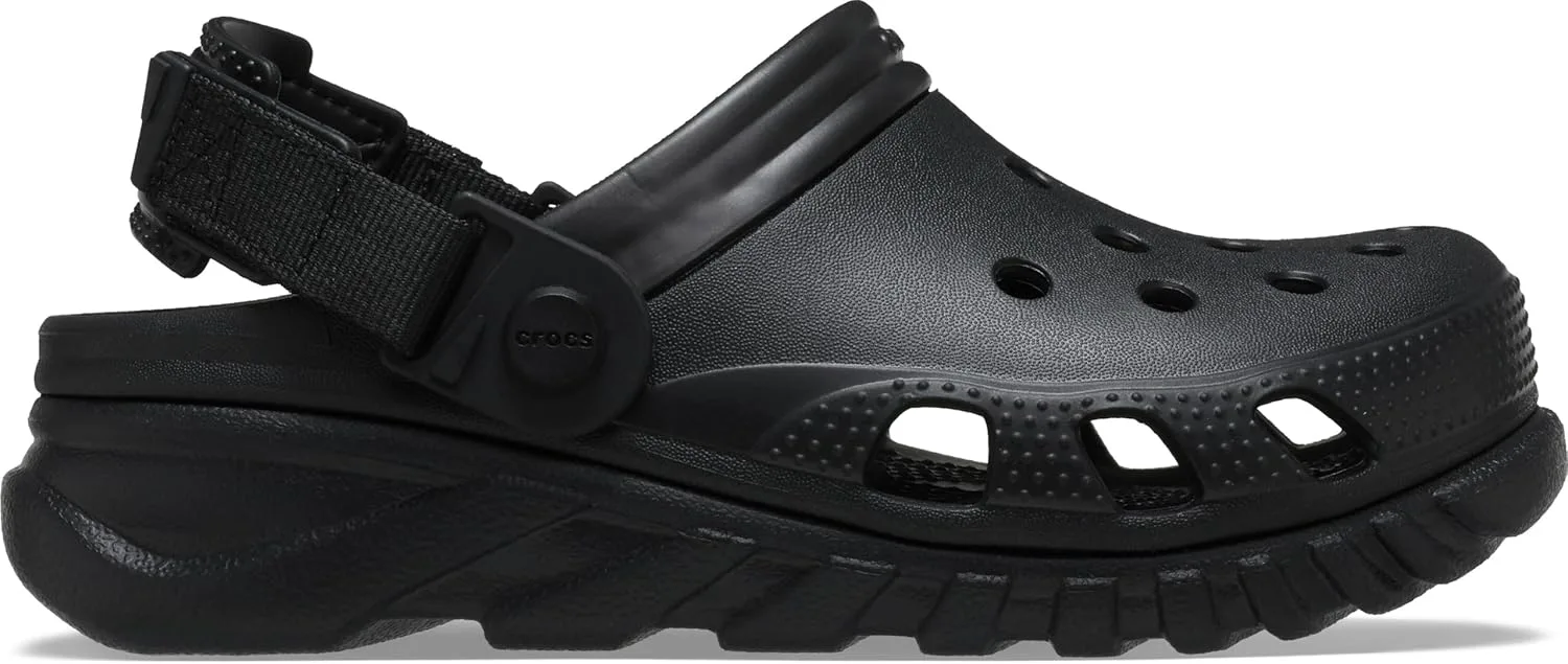 

Crocs Unisex-Adult Duet Max II Clog No Brand, черный
