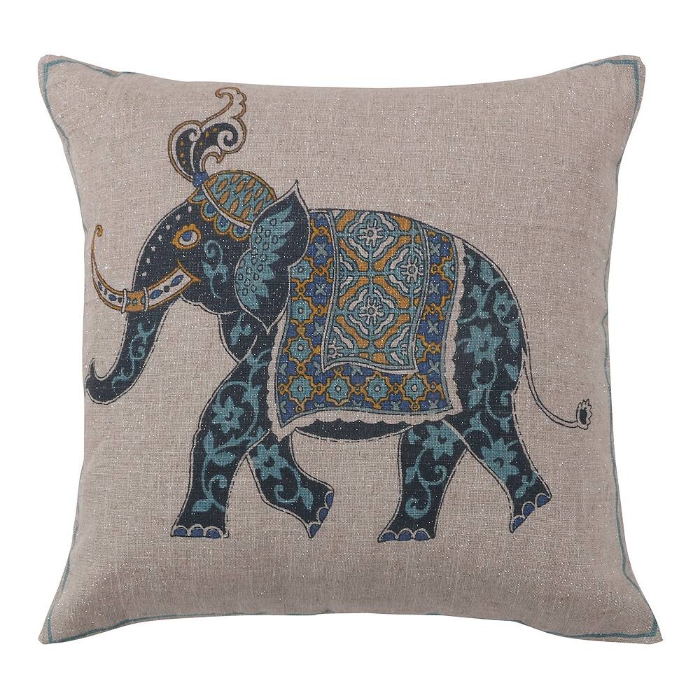 

Подушка Levtex Home Chandra Elephant, синий