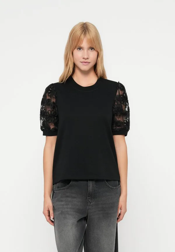 

Футболка с принтом fairview life Jdy, Black, Черный, Футболка с принтом fairview life Jdy, Black