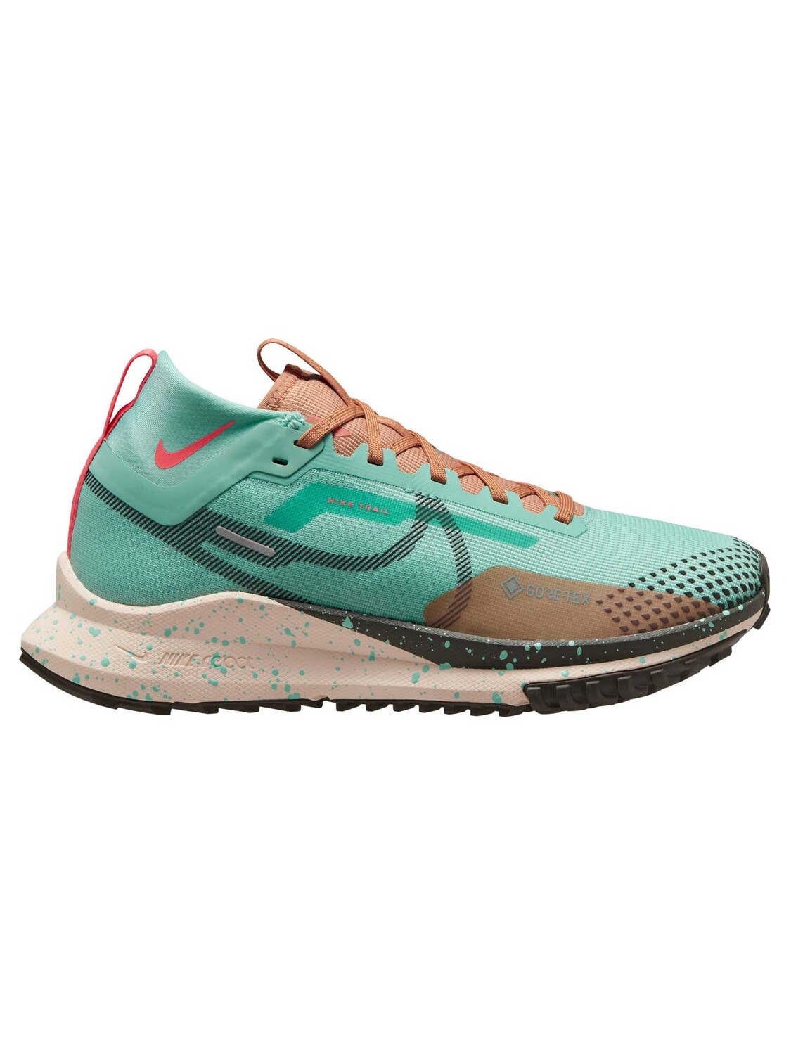 

Кроссовки Nike W REACT PEGASUS TRAIL 4 GTX, зеленый