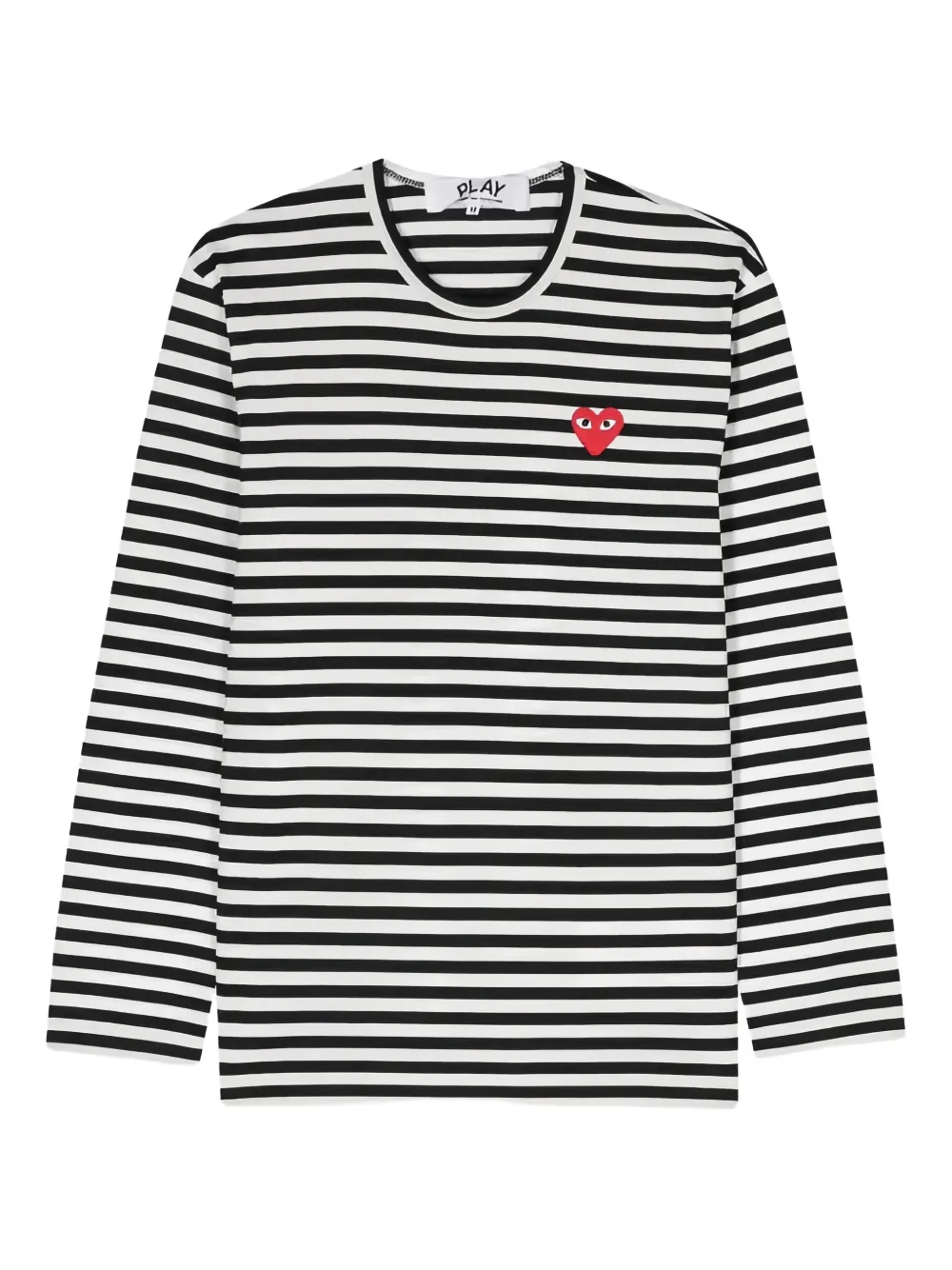 

Футболка в полоску Comme Des Garcons, черный