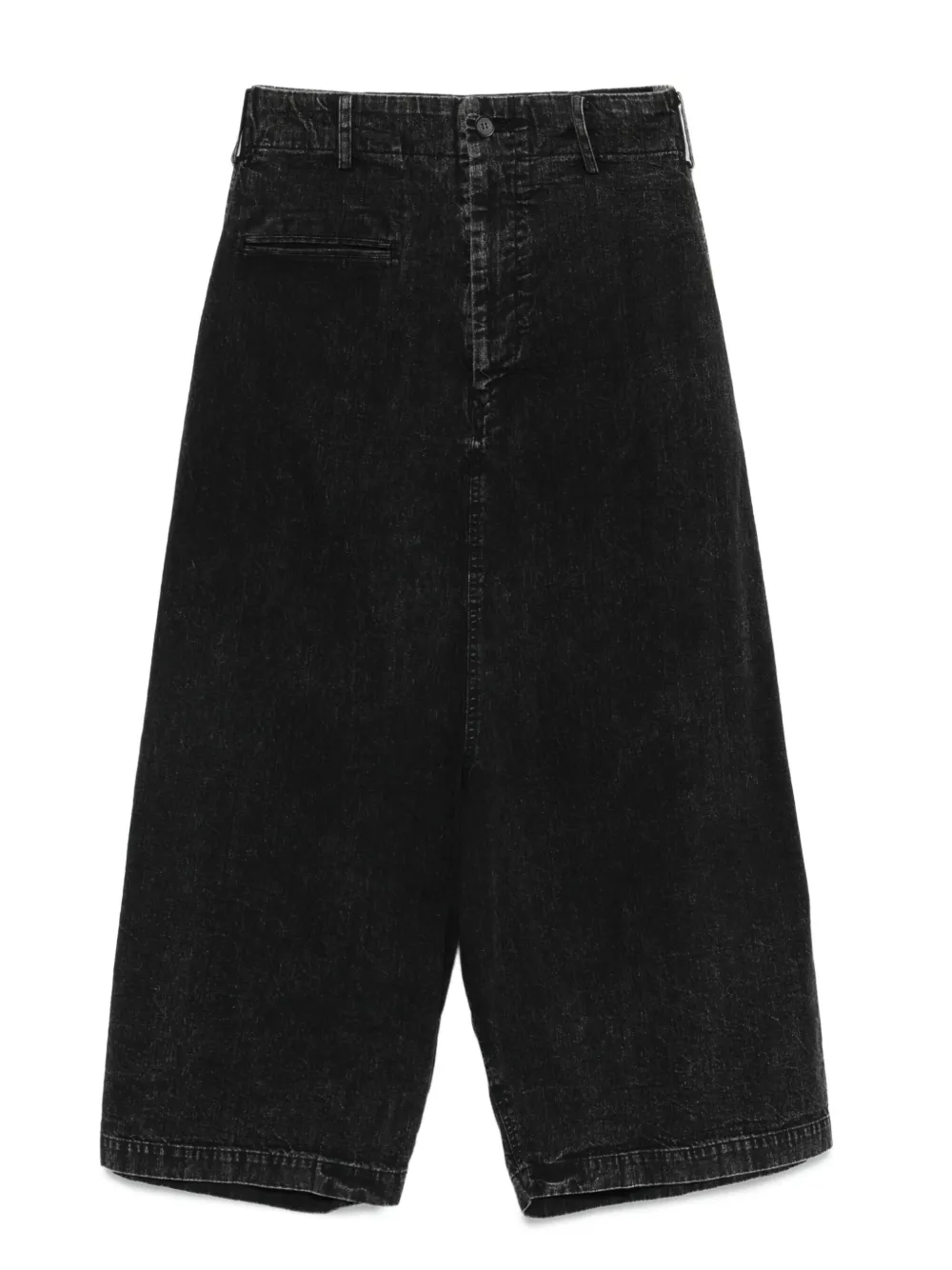 

Широкие джинсы Yohji Yamamoto, черный