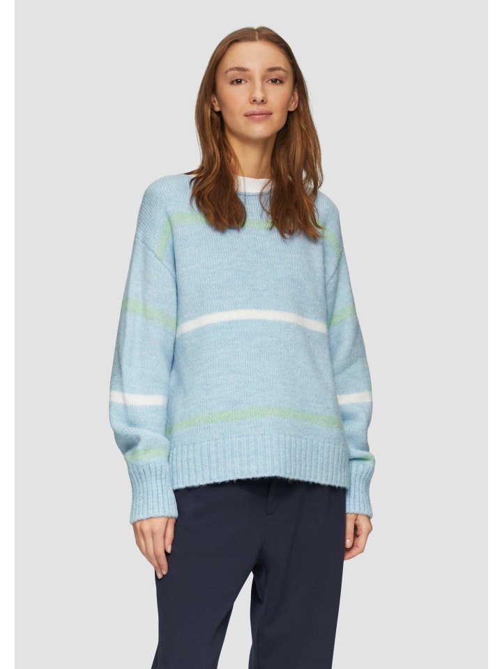 

Пуловер s.Oliver Strickpullover langarm, синий