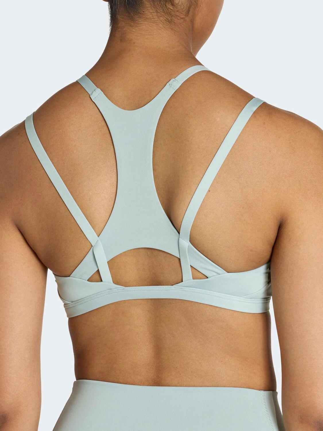 Adidas Performance Спортивный бюстгальтер-бралетт 'OPT' в пастельно-зеленом цвете — фото 4