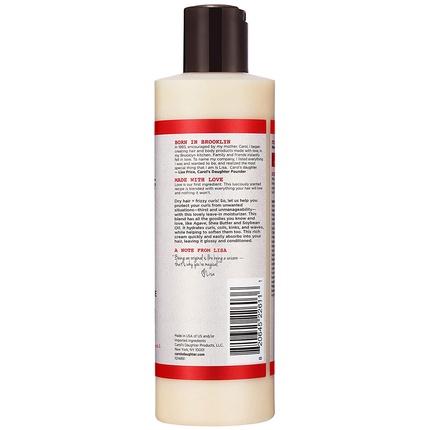 Молочко для волос Original Leave In Moisturizer для вьющихся, кудрявого и волнистого типа с маслом агавы и ши 8 жидких унций Carol's Daughter — фото 2