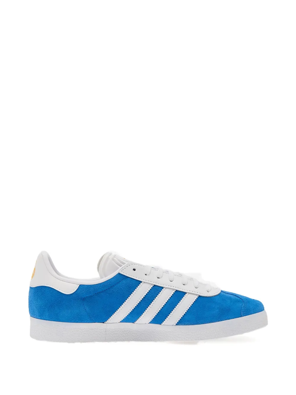 Замшевые кроссовки Gazelle X Real Madrid с тремя полосками и низким верхом adidas, синий — фото 3