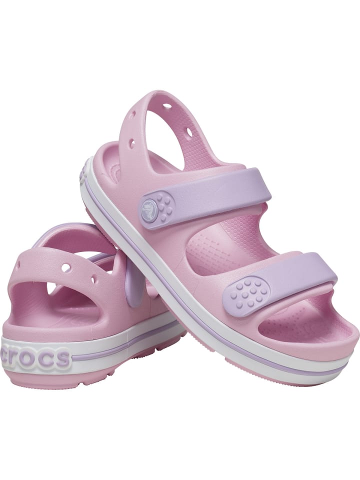 Классические босоножки Crocs, цвет rosa/lila