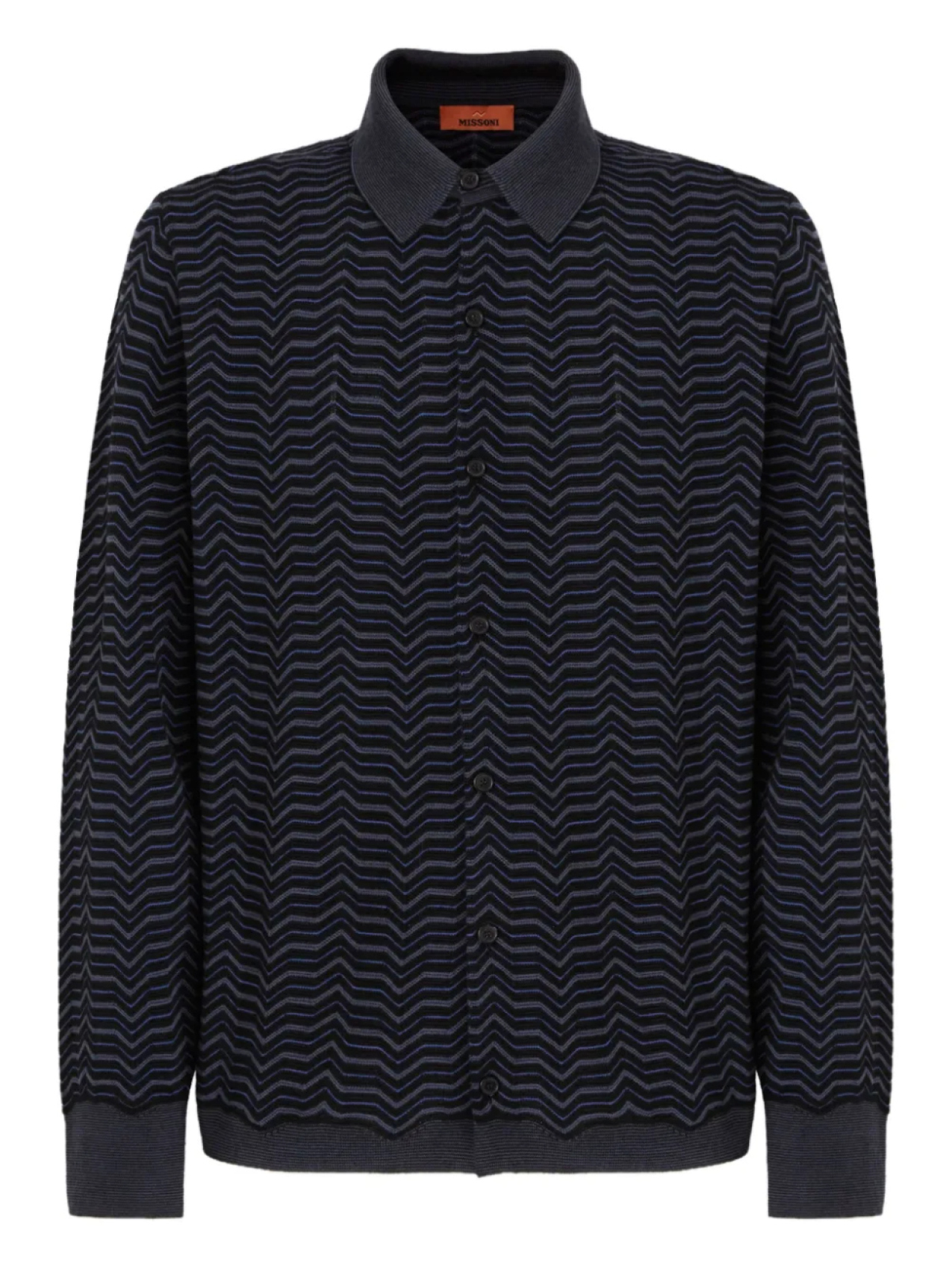 

Рубашка с зигзагом Missoni, синий