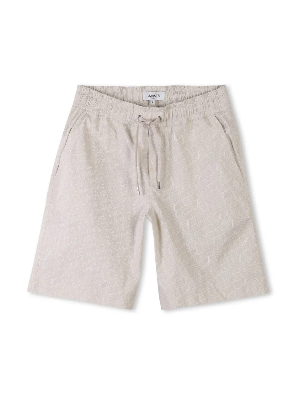 

Хлопковые шорты Lanvin Enfant, нейтральный