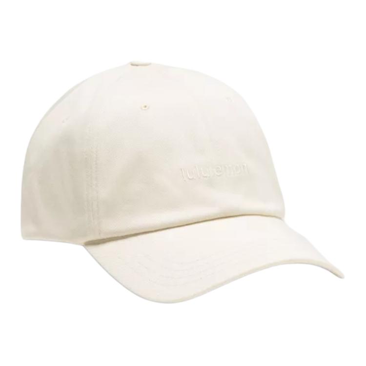 

Lululemon Хлопковая бейсболка унисекс разноцветная, Light Ivory