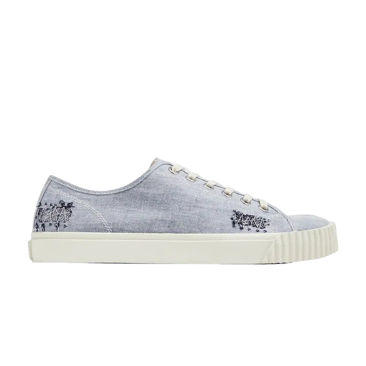 Кроссовки Maison Margiela Wmns Tabi Canvas Low Light Blue Denim, синий