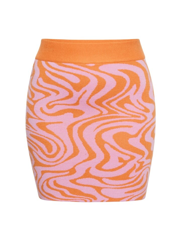 

Мини-юбка myMo, цвет pink orange