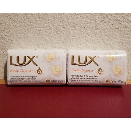

Кусковое мыло White Impress, 2,5 унции, брусок японской белой камелии и цитрусового масла, Lux
