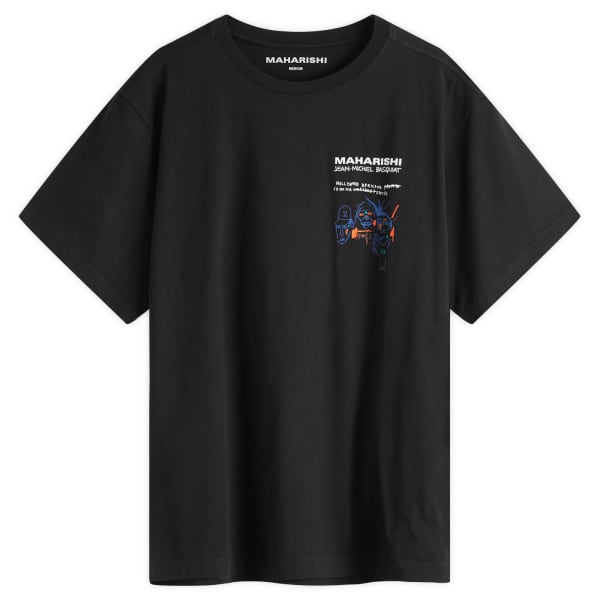 

Баскейт футболка год змеи Maharishi, черный