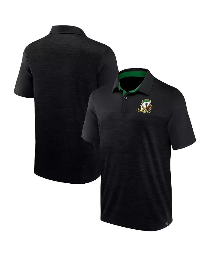 

Мужская рубашка-поло Oregon Ducks Classic Homefield, цвет «черный» Fanatics