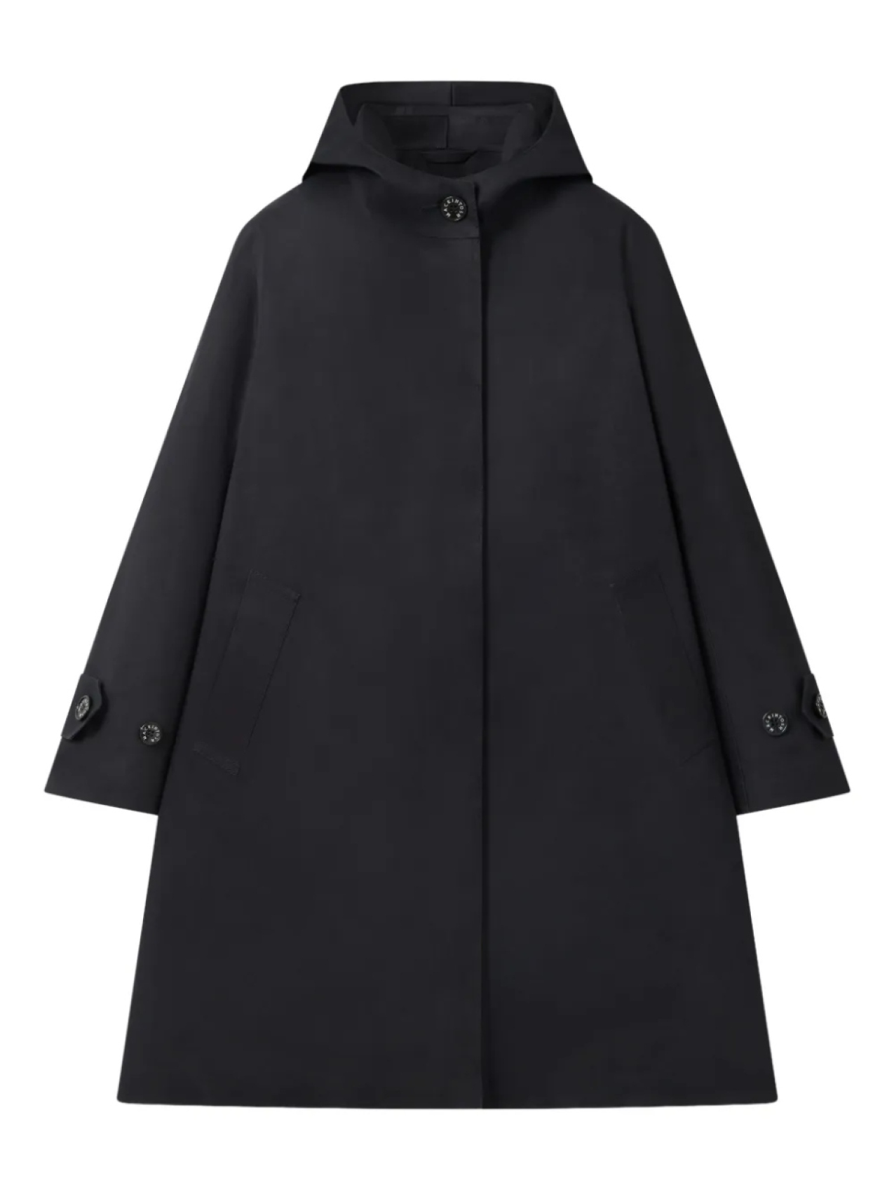 

Mackintosh пальто Watten с капюшоном, черный