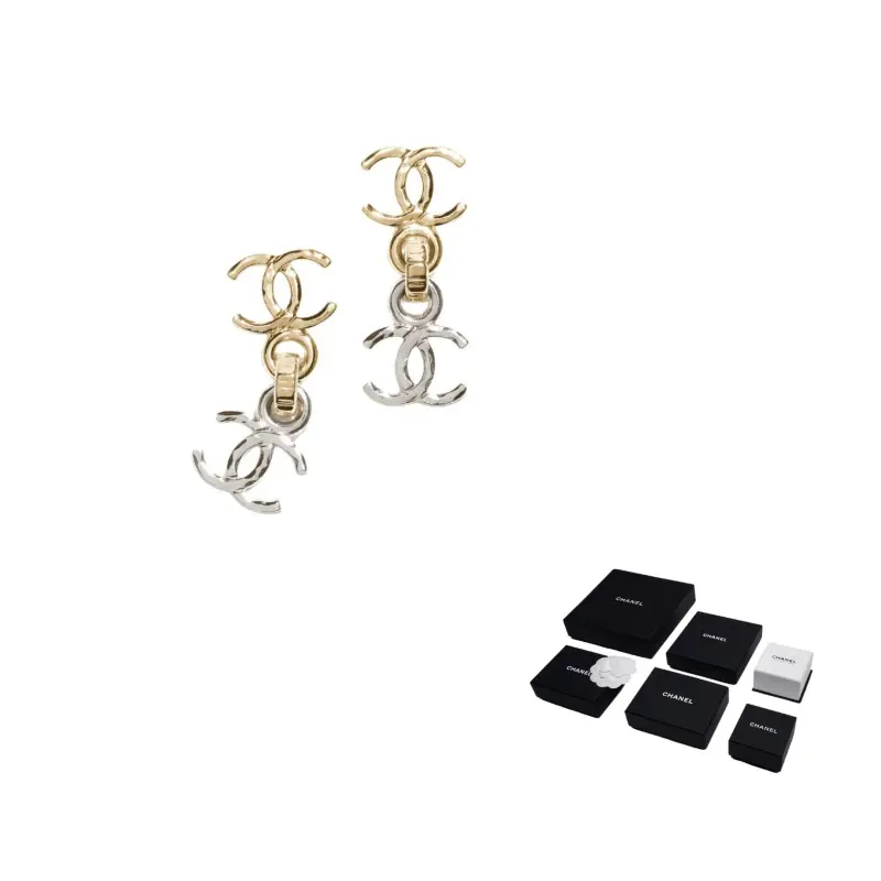 

CHANEL Серьги Women's Gold/Silver