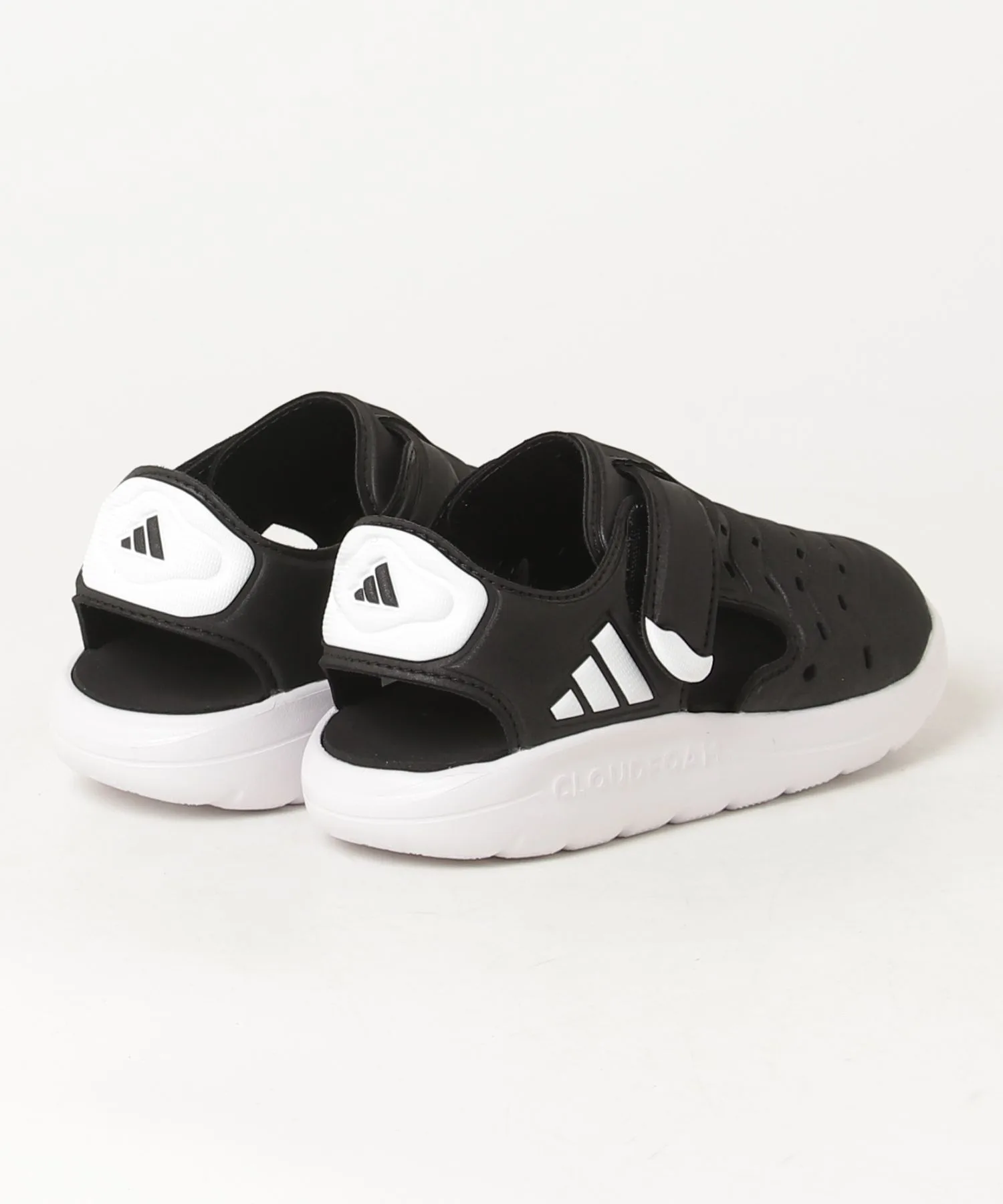 Детские сандалии для активного отдыха Water Sandal 2 adidas чёрно-белые — фото 2