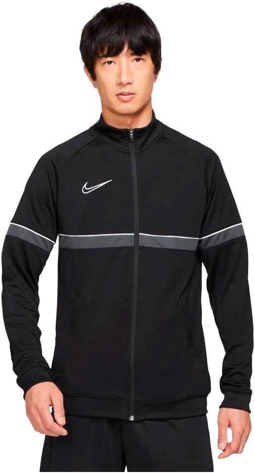 

Мужская трикотажная футбольная куртка Nike Dri-FIT Academy nkCW6113 014, Black/White/Anthracite/White