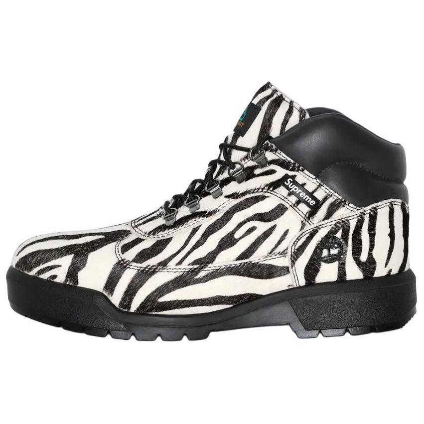 

Timberland Ботильоны Supreme x Field Boots мужские, черно-белые