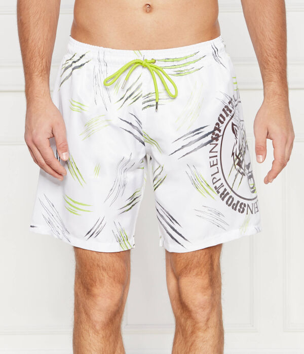 

Шорты для плавания Regular fit Plein Sport, белый