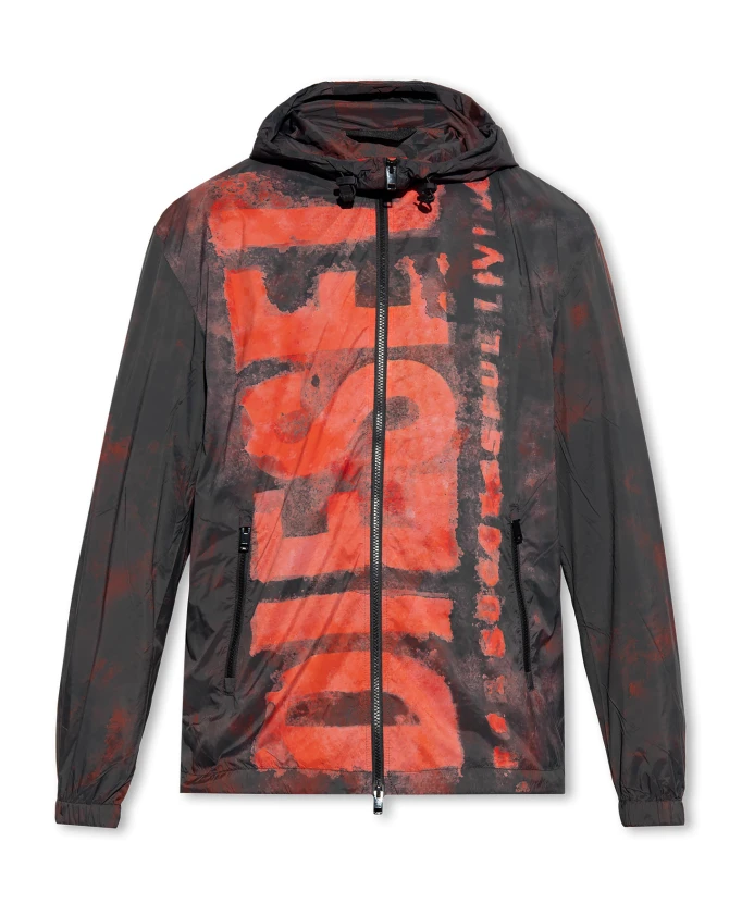

Куртка с логотипом J Warrett Diesel, черный