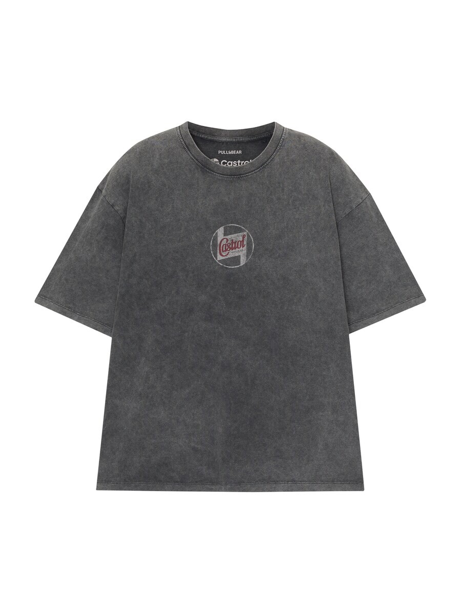 

Футболка Pull&Bear, черный