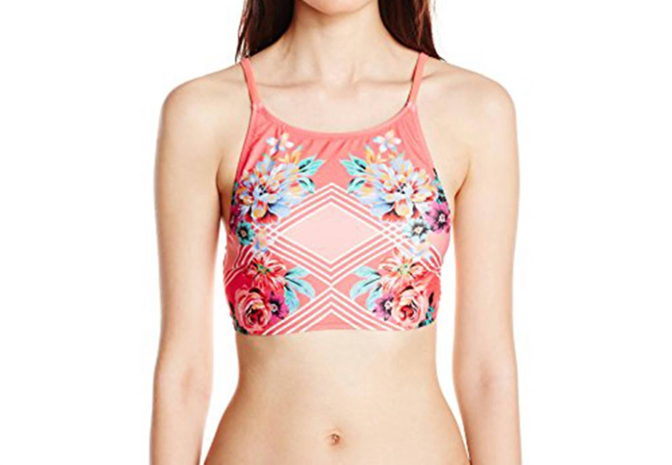 

Топ бикини Bloomin Beach Apron в цвете Multi MINKPINK